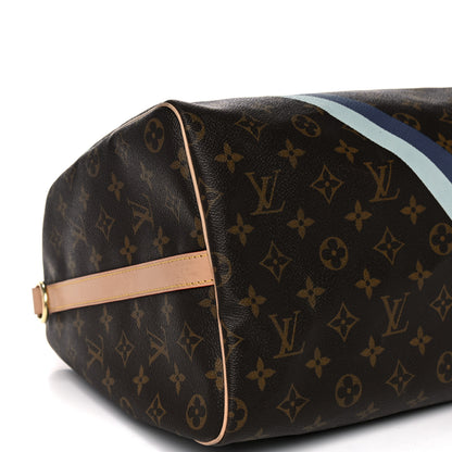 Louis Vuitton Monogram My LV Heritage Speedy Bandouliere 40 White Blue Clair 7 of 15