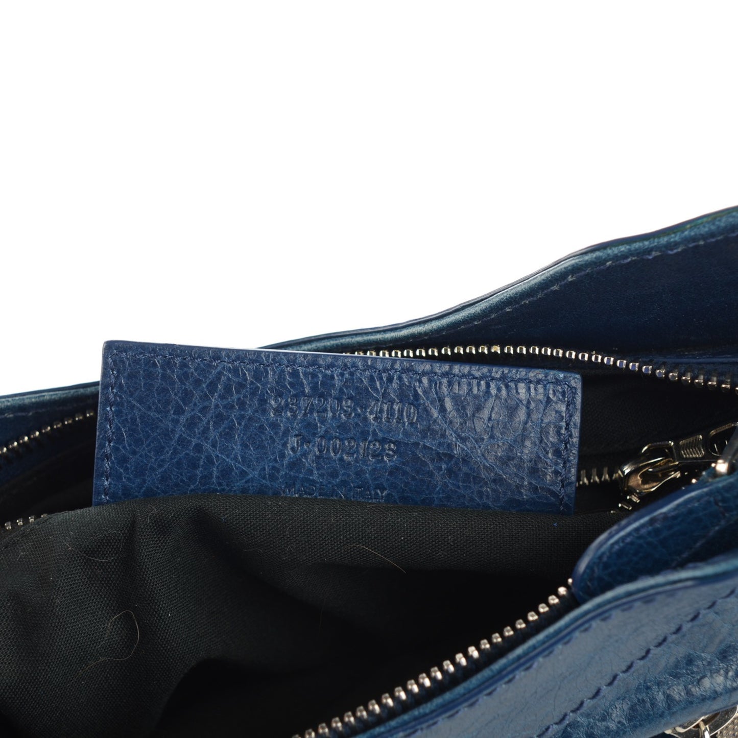 Agneau Giant 12 Silver Hardware Hip Bleu Mineral