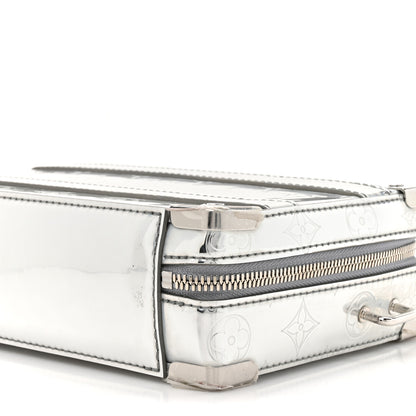 Louis Vuitton Monogram Mirror Handle Trunk Silver 8 of 10