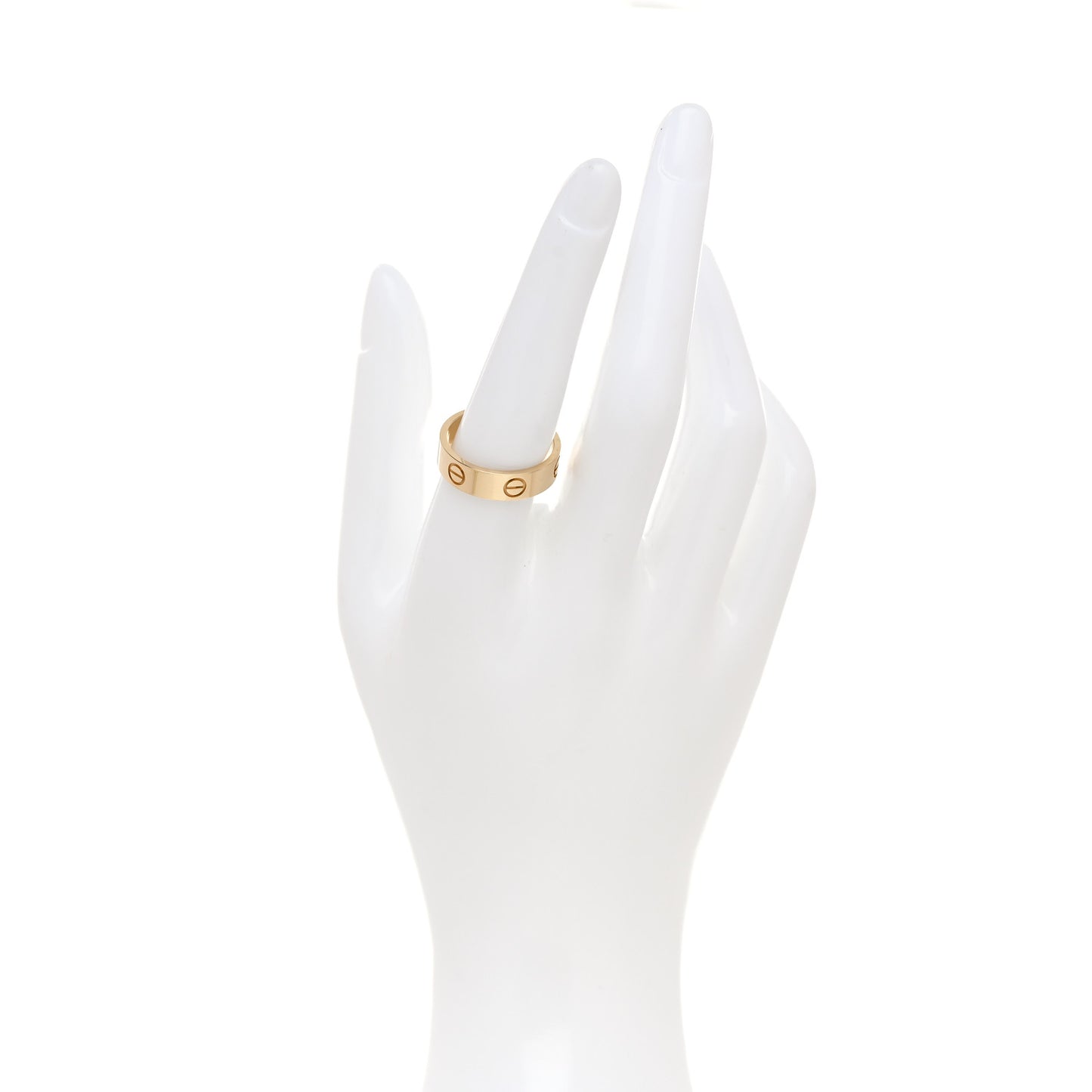 18K Yellow Gold 5.5mm LOVE Ring 56 7.75