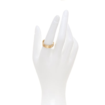 Cartier 18K Yellow Gold 5.5mm LOVE Ring 56 7.75 2 of 5