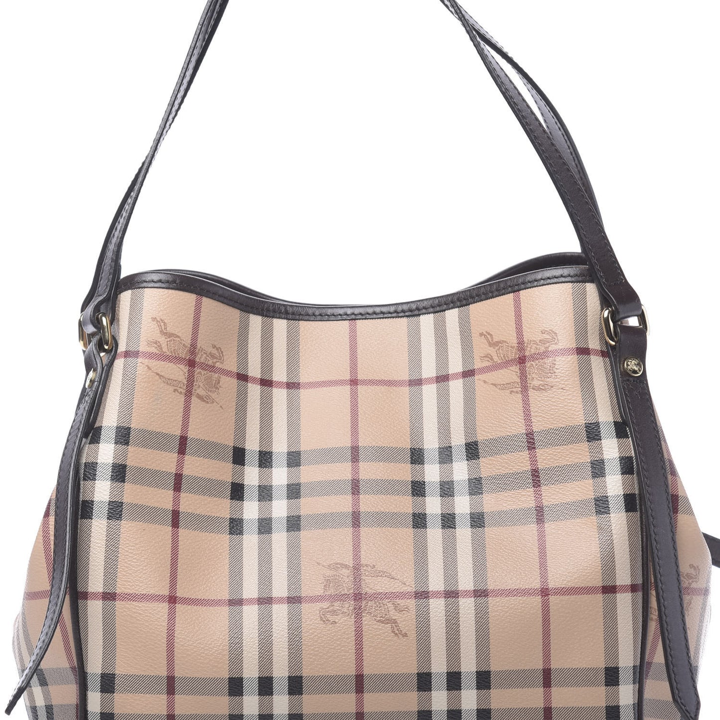 Haymarket Check Small Canterbury Tote Chocolate