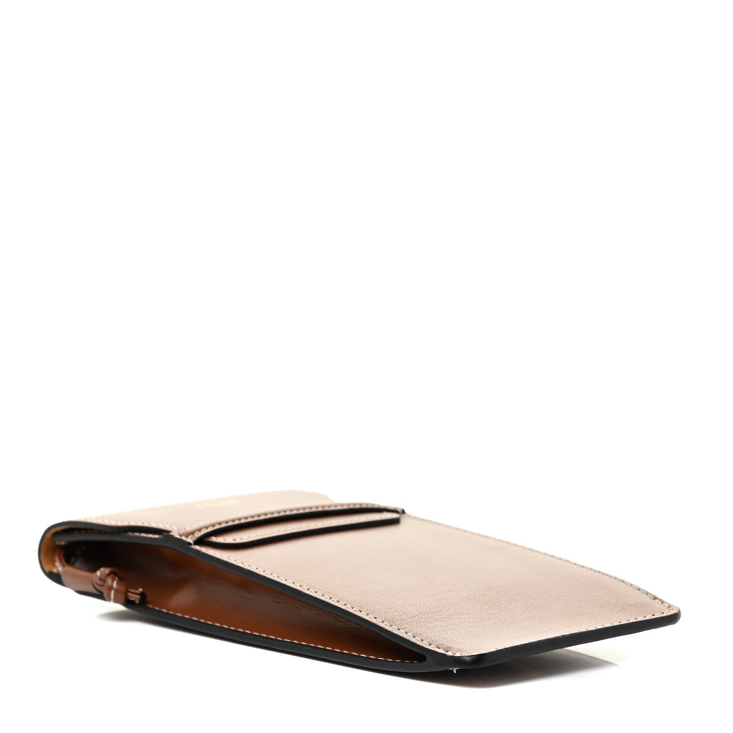 Celine Smooth Calfskin Sunglasses Pouch Tan 6 of 18