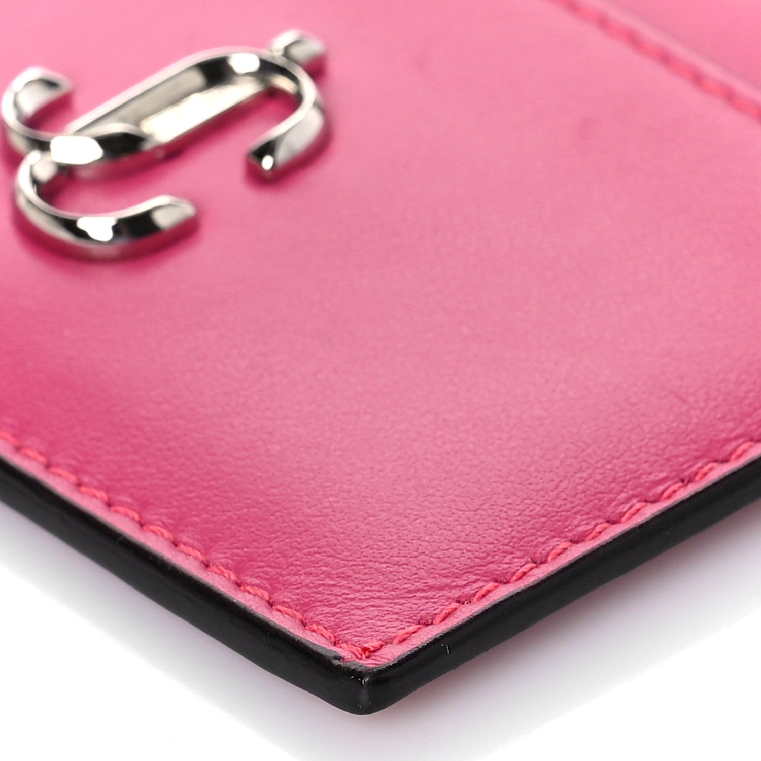 Jimmy Choo Smooth Calfskin Umika Card Holder Bubble 8 of 9