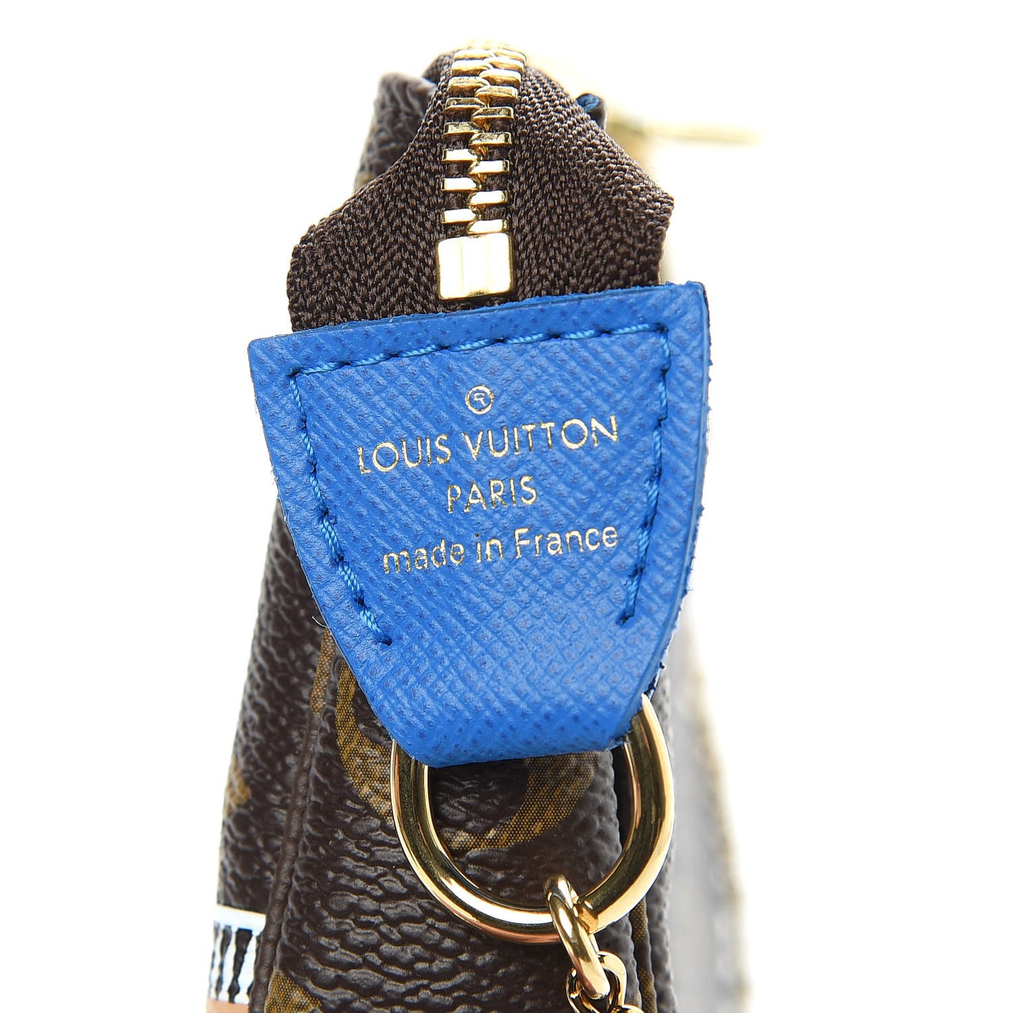 Monogram 2019 Christmas Animation Mini Venice Pochette Accessories Blue