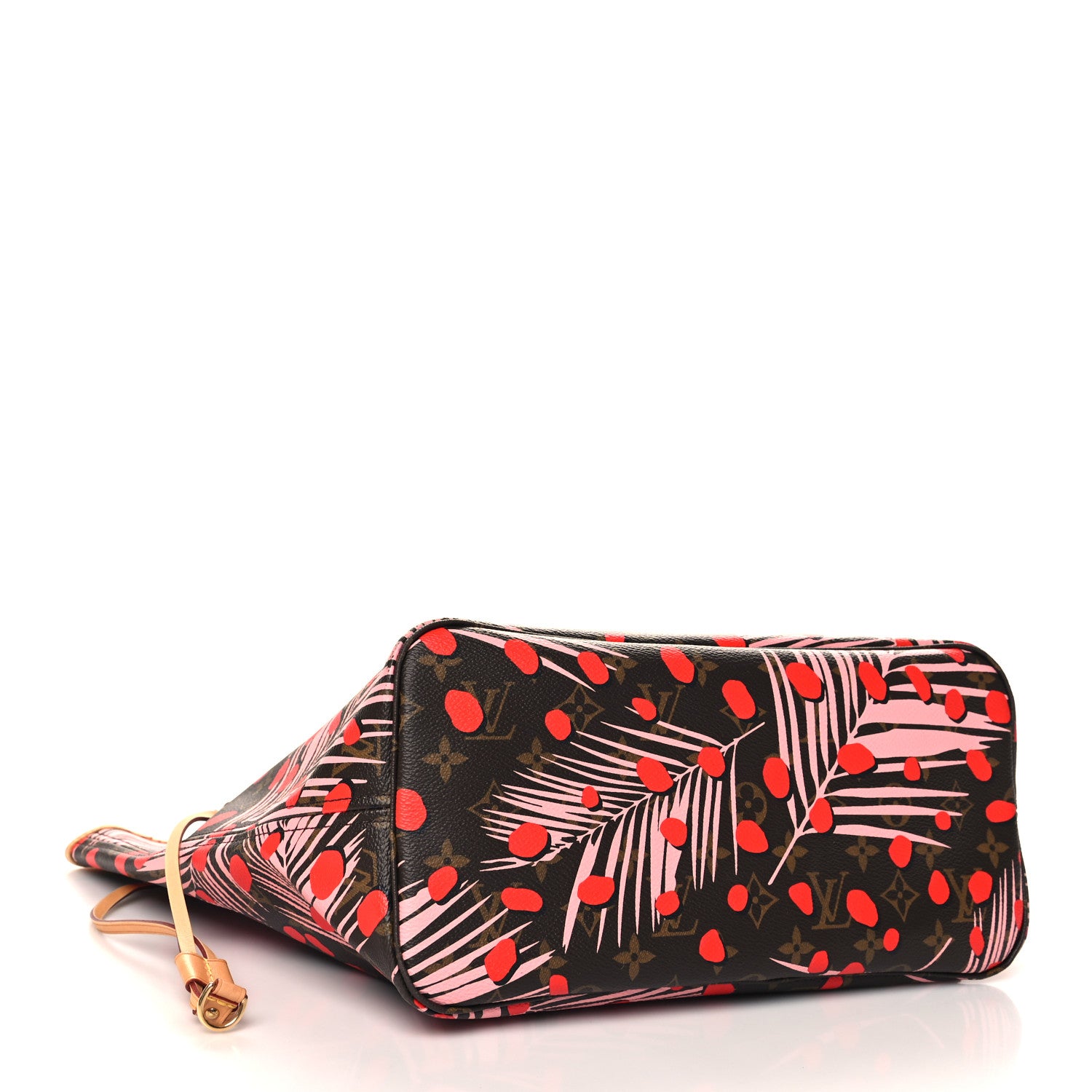 Louis Vuitton Monogram Jungle Dots Neo Neverfull MM Sugar Pink Poppy 5 of 12