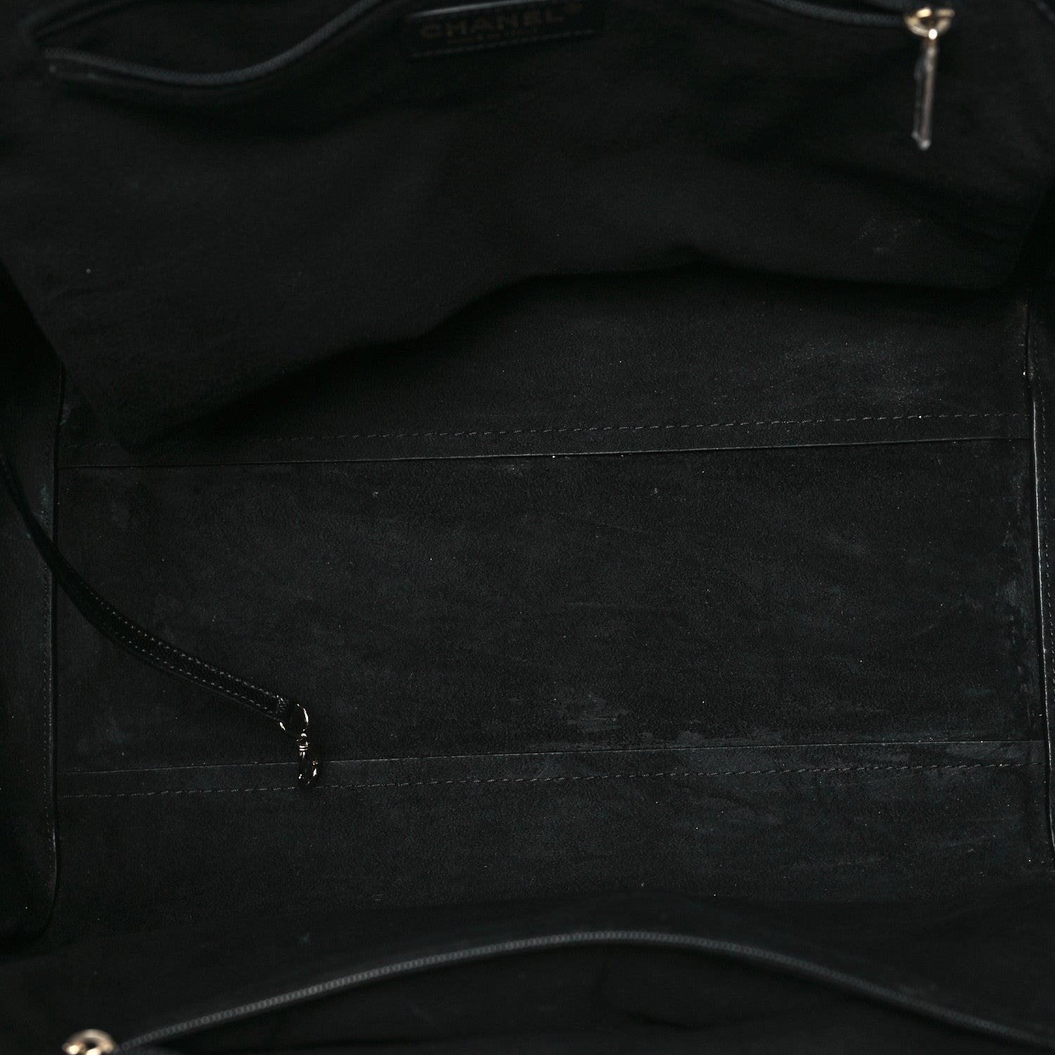Chanel Caviar Large Studded Deauville Tote Black 5 of 9