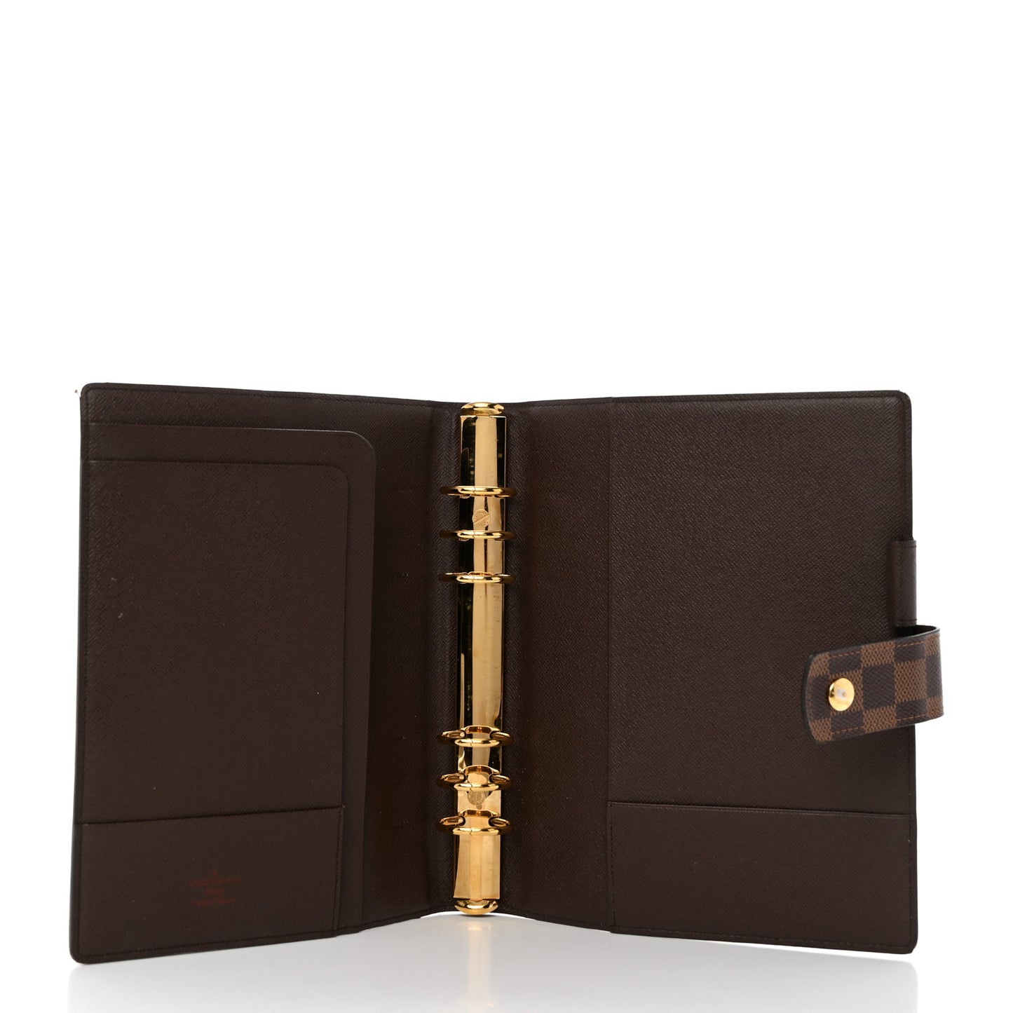 Damier Ebene Large Ring Agenda Cover