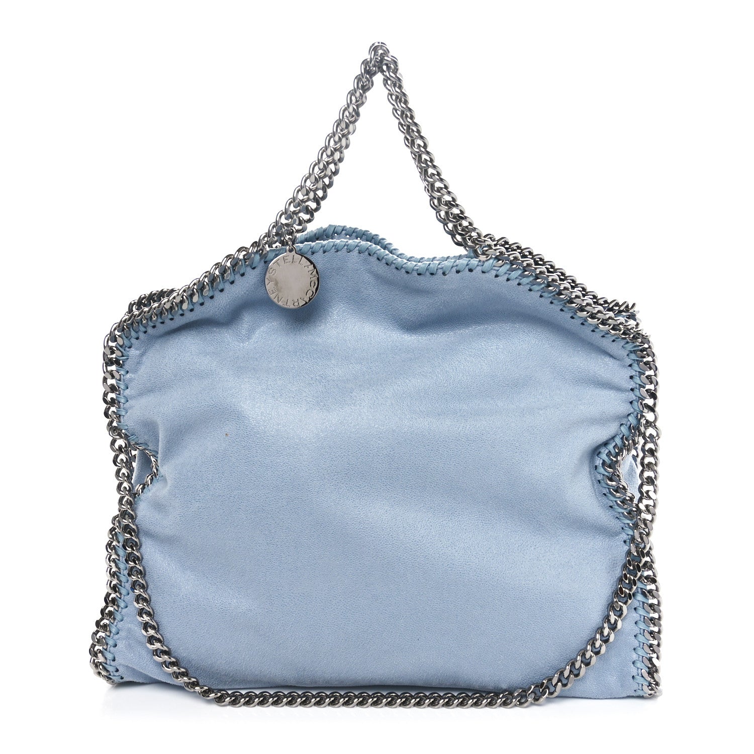 Stella McCartney Shaggy Deer Small Falabella Tote Ice Blue 1 of 10