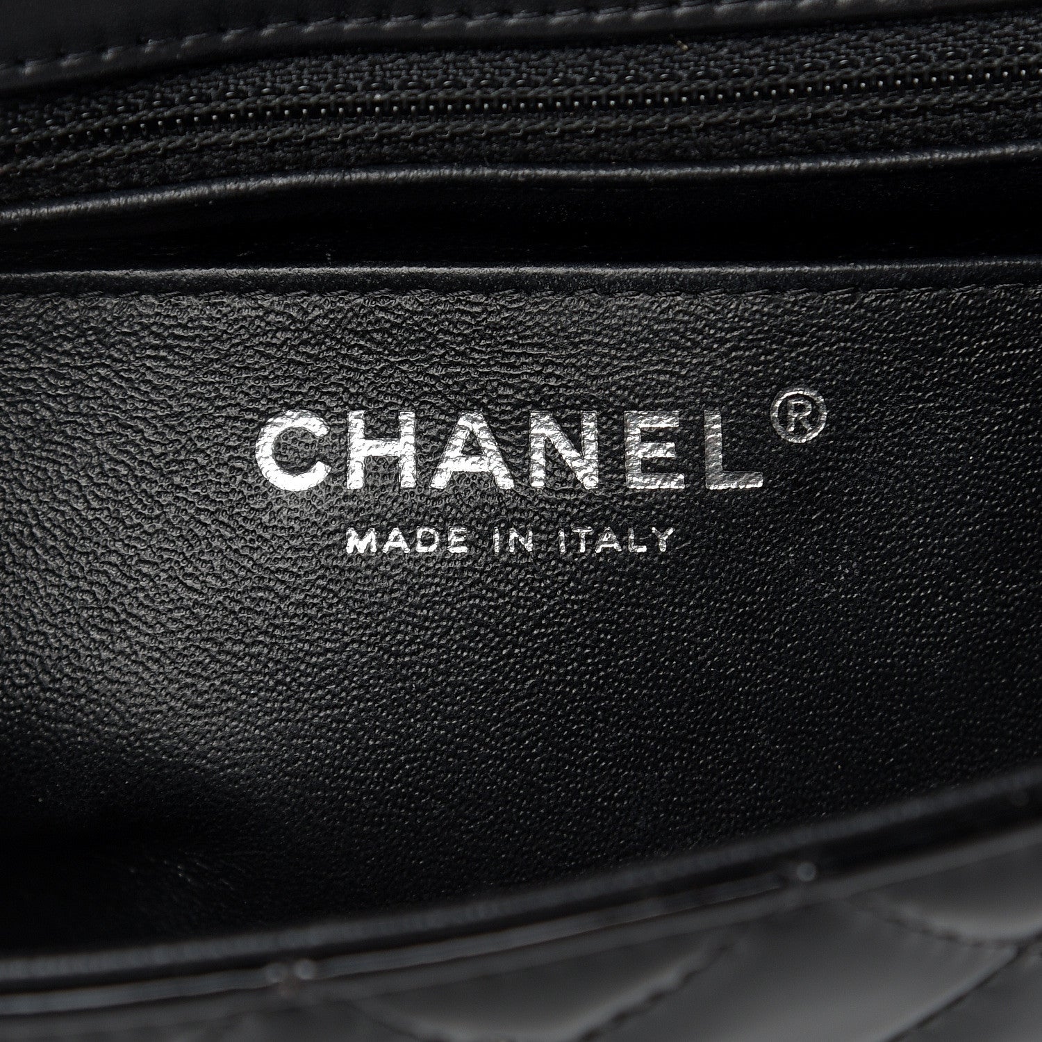 Chanel Patent Calfskin Quilted Mini Rectangular Flap Black 6 of 12