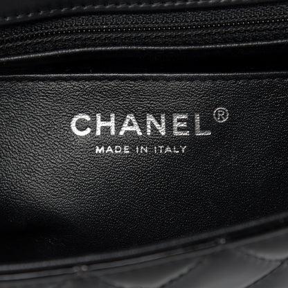 Chanel Patent Calfskin Quilted Mini Rectangular Flap Black 6 of 12