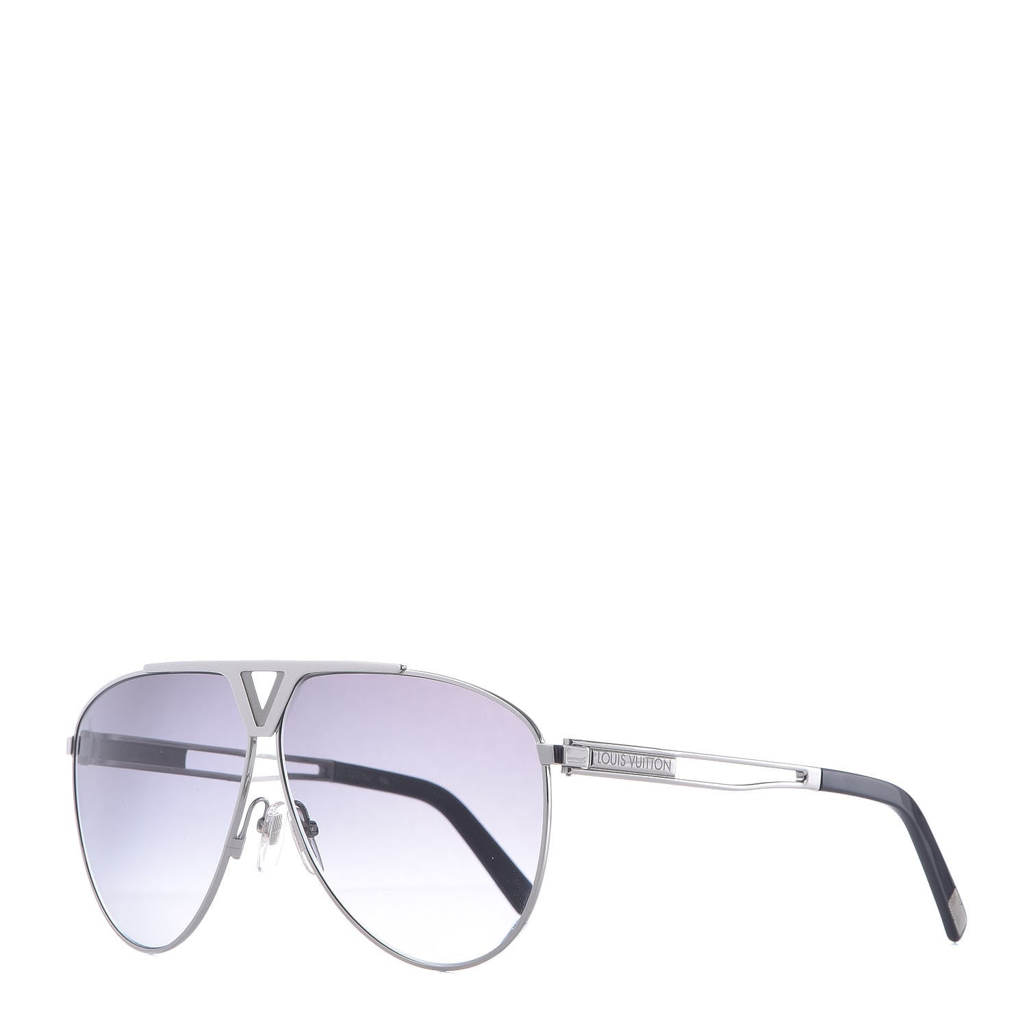 Louis Vuitton Tonca Sunglasses Z2315U Silver 1 of 9