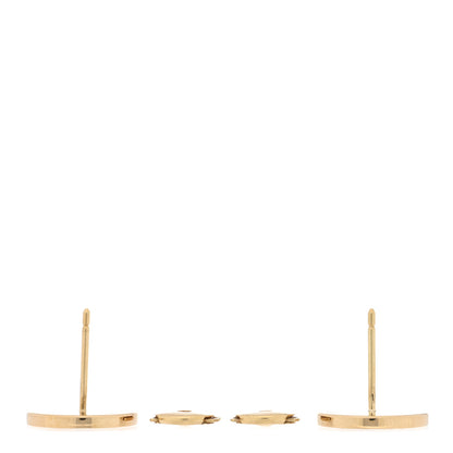 Bulgari 18K Yellow Gold Black Onyx BVLGARI BVLGARI Stud Earrings 3 of 4