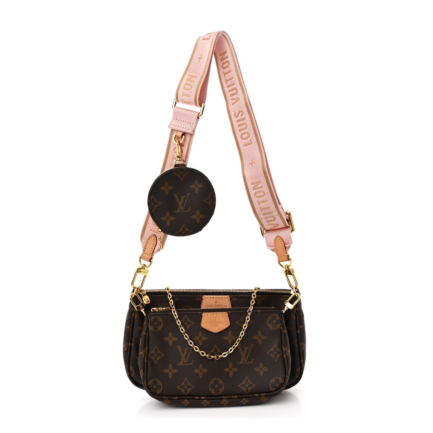 Louis Vuitton Monogram Multi Pochette Accessories Rose Clair 1 of 12