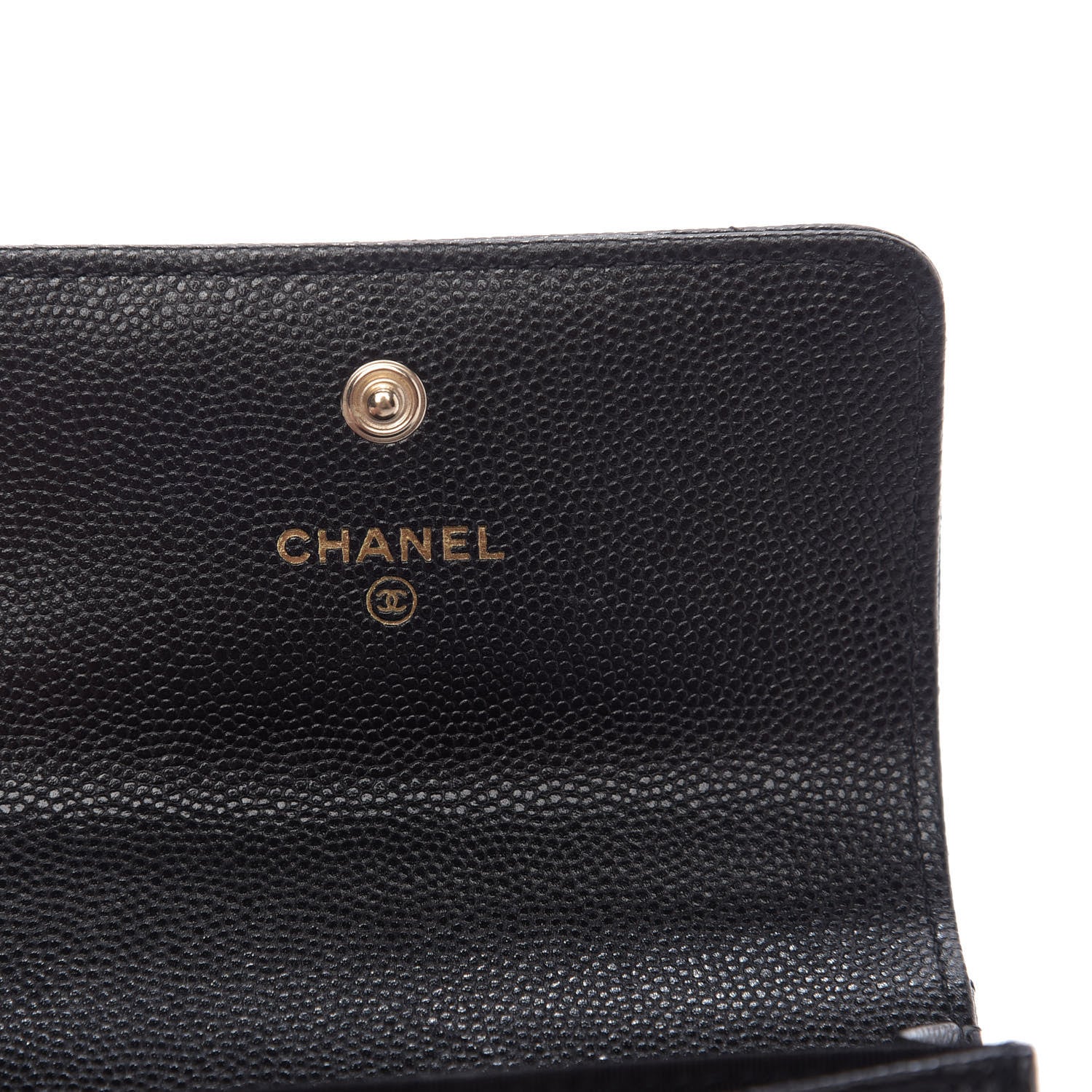 Chanel Caviar Quilted Mini Pearl On Top Coin Purse With Chain Black 8 of 11