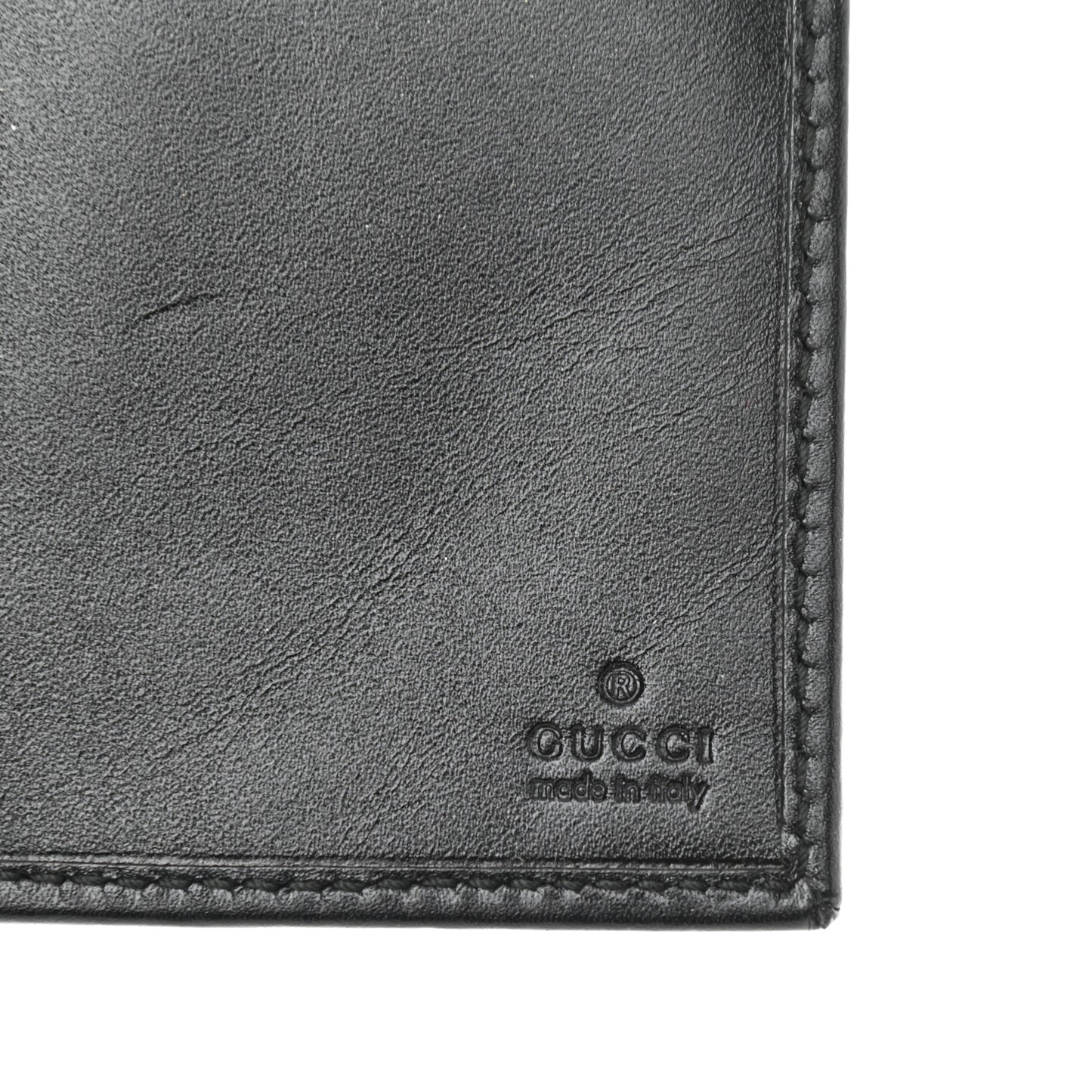 Imprime Monogram GG Pierce Chain Clutch Wallet Black