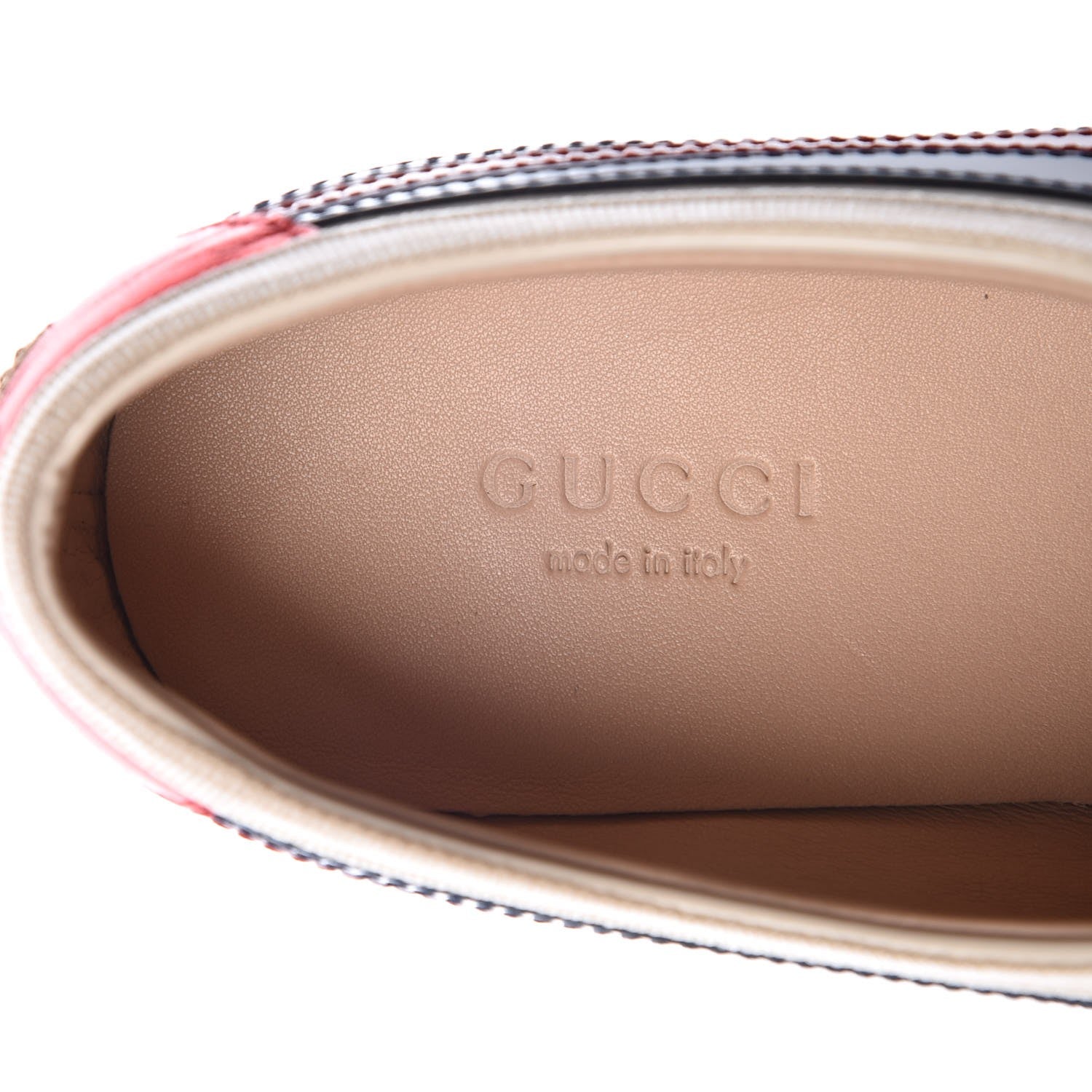 Gucci Patent Crystal Web Falacer Sneakers 36 White 6 of 9