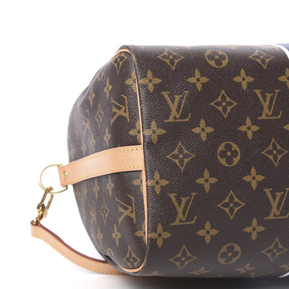Louis Vuitton Monogram My LV Heritage Speedy Bandouliere 30 Blue Marine White 7 of 10