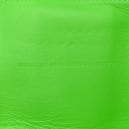 Balenciaga Nylon Lambskin Woven Small Ibiza Basket With Strap Green 7 of 10