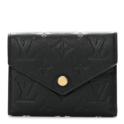 Louis Vuitton Empreinte Victorine Wallet Black 1 of 6
