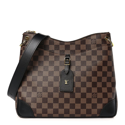 Louis Vuitton Damier Ebene Odeon MM Black 1 of 7