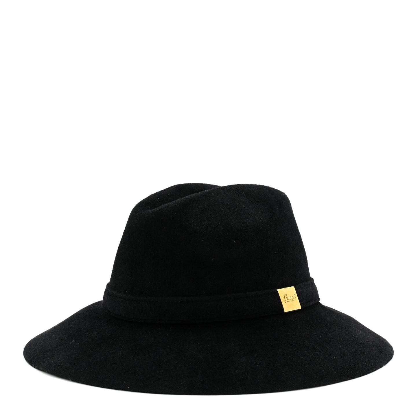 Rabbit Fur Felt Hat L Black
