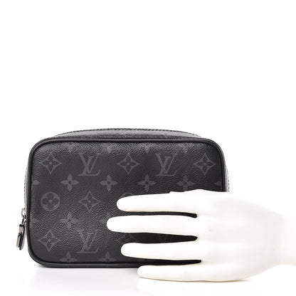 Louis Vuitton Monogram Eclipse Toilet Pouch PM 2 of 9