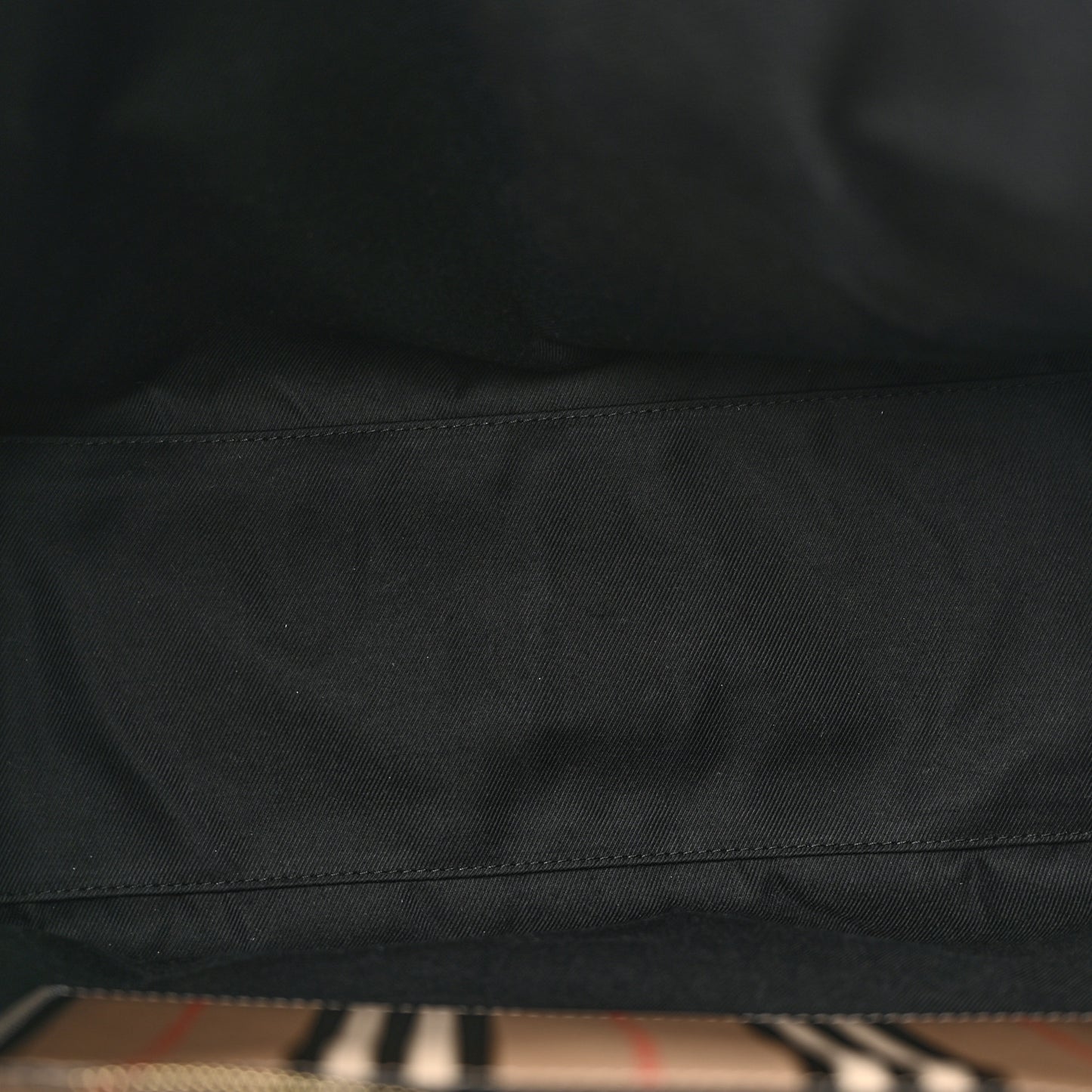 E-Canvas Stripe Book Tote Tan Archive Beige