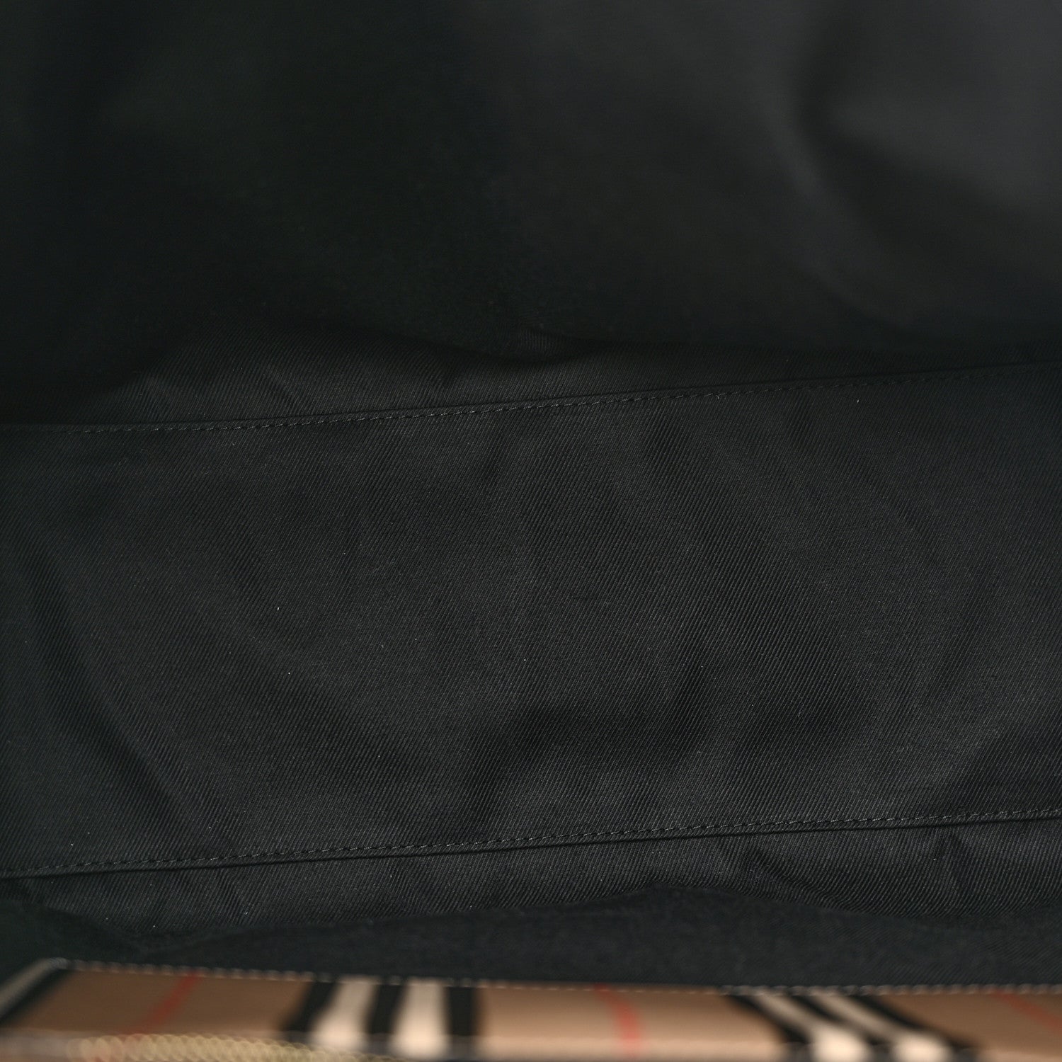 Burberry E-Canvas Stripe Book Tote Tan Archive Beige 5 of 9