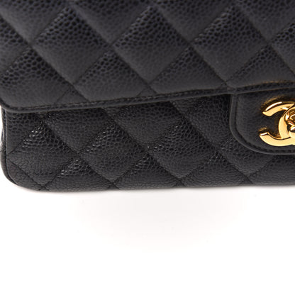 Chanel Caviar Quilted Medium Double Flap Black 13 of 13
