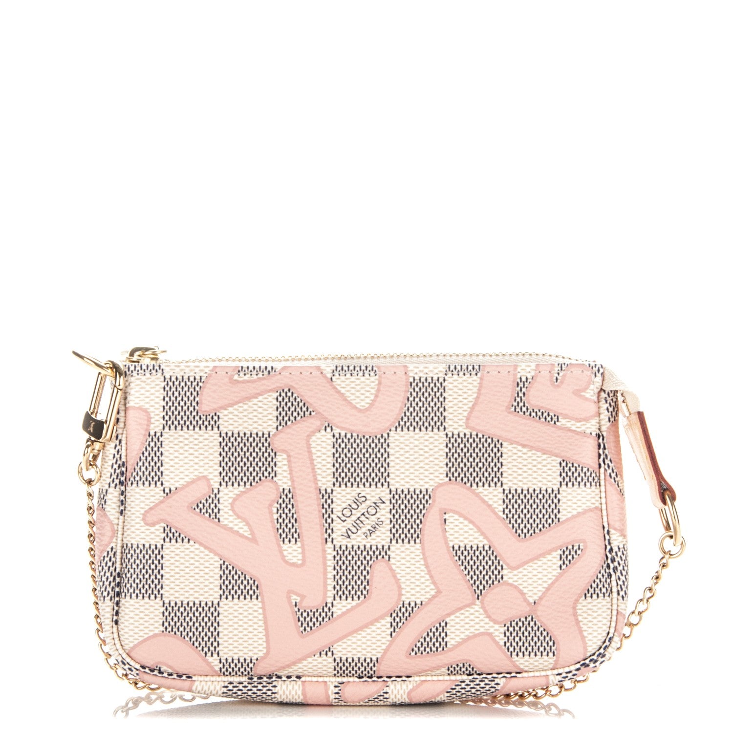 Louis Vuitton Damier Azur Tahitienne Mini Pochette Accessories 1 of 7