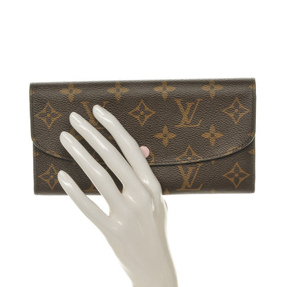 Louis Vuitton Monogram Emilie Wallet Rose Ballerine 2 of 7