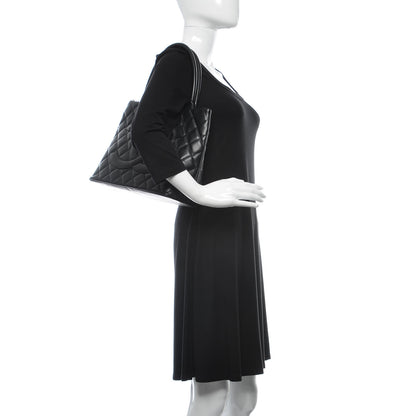 Chanel Caviar Quilted Medallion Tote Black 2 of 11