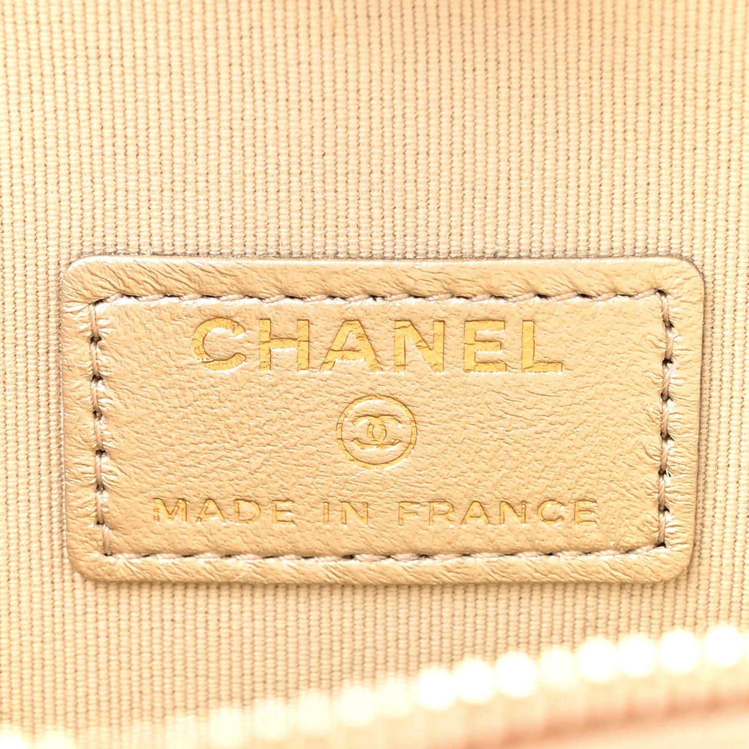 Chanel Metallic Lambskin Quilted CC In Love Heart Clutch With Chain Gold 6 of 11