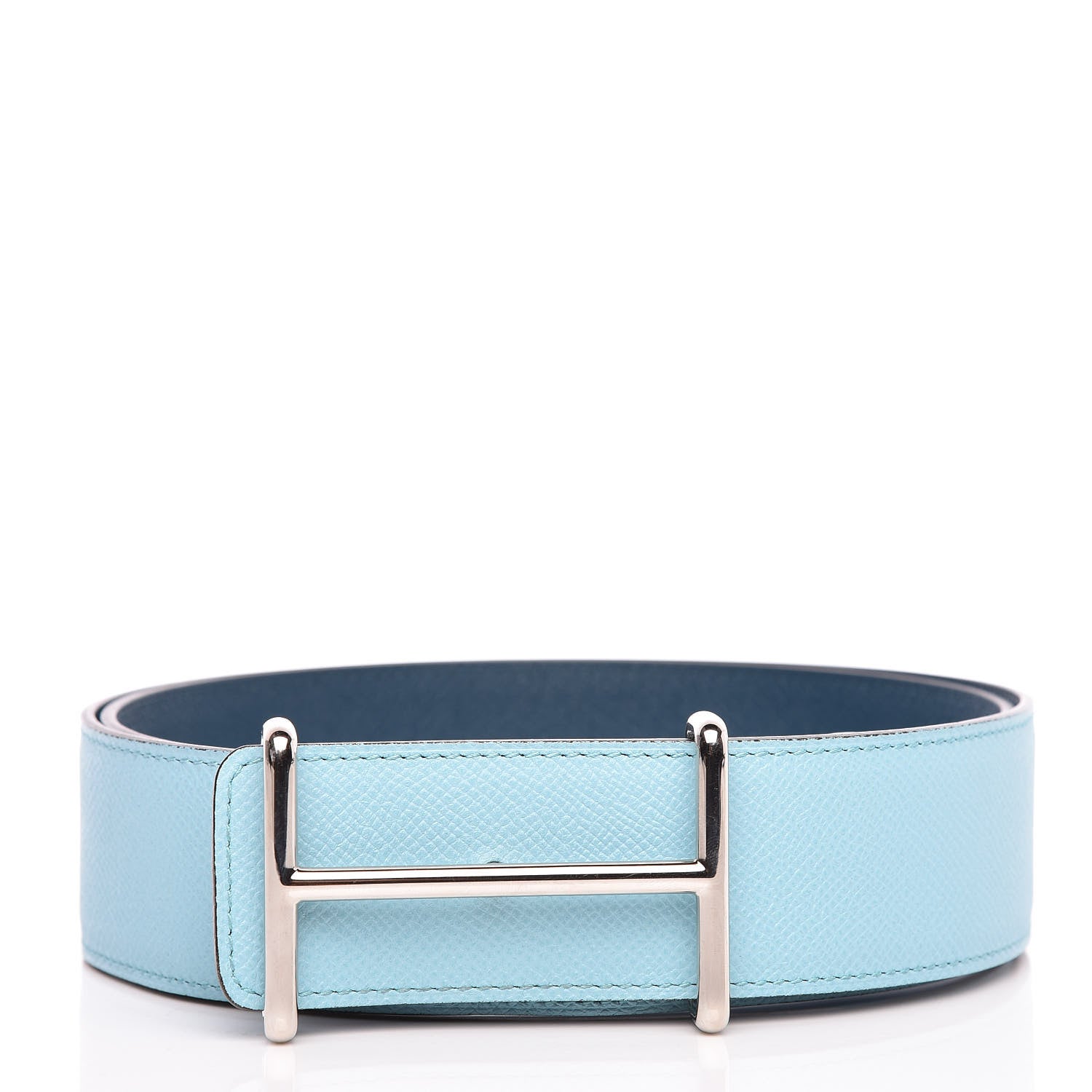 Hermes Epsom 40mm Idem Belt 95 Colvert Bleu Atoll 3 of 6