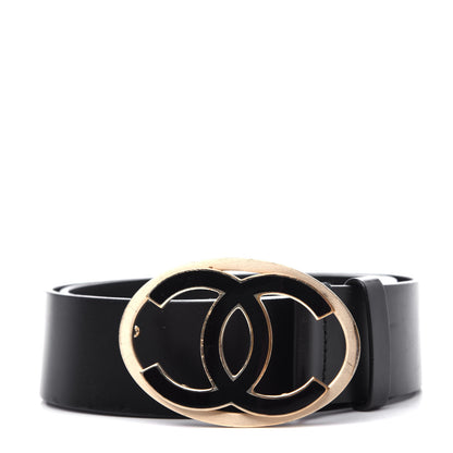 Chanel Calfskin CC Belt 90 36 Black 1 of 6
