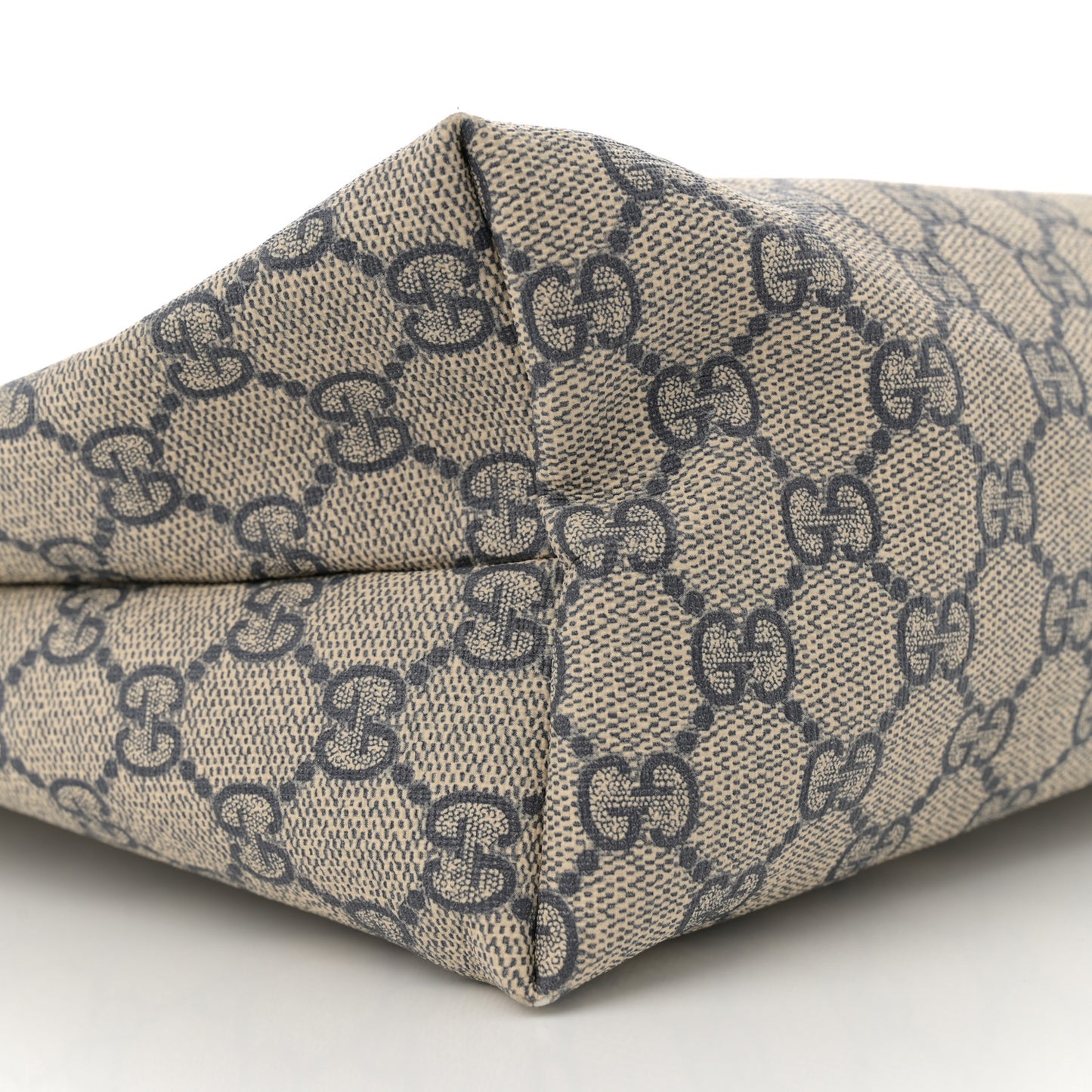 GG Plus Monogram Medium Signature Web Loop Tote Navy