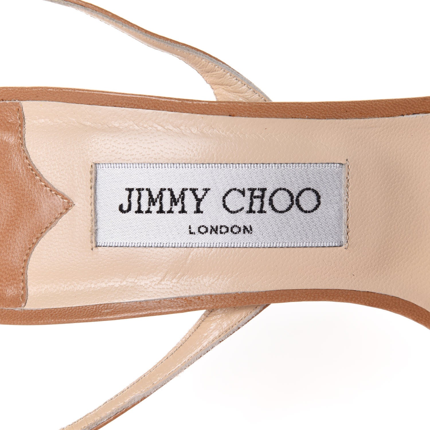 Jimmy Choo Kid Juliet 85 Sandals 38 Camel 7 of 7