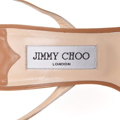 Jimmy Choo Kid Juliet 85 Sandals 38 Camel 7 of 7