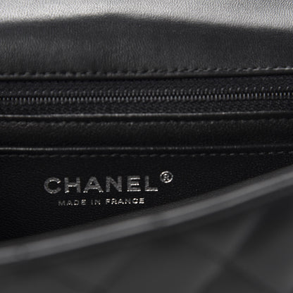 Chanel Lambskin Quilted Mini Rectangular Flap Black 8 of 10