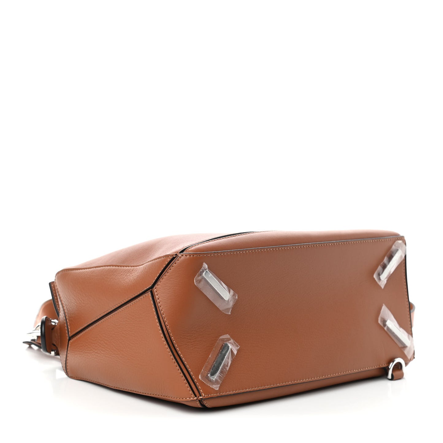 Calfskin Medium Puzzle Bag Tan