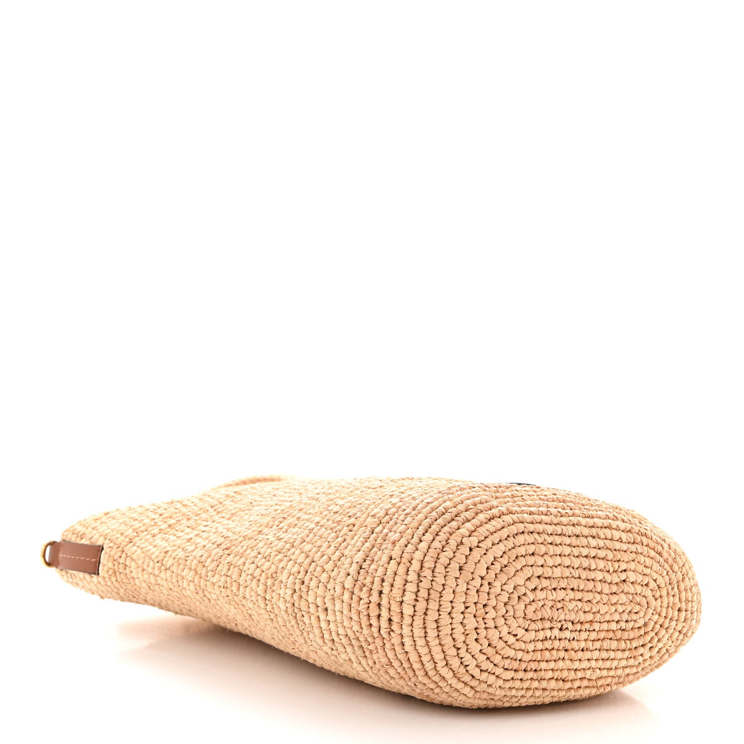 Loewe Raffia Mini Slit Tote Bag Natural Tan 5 of 11