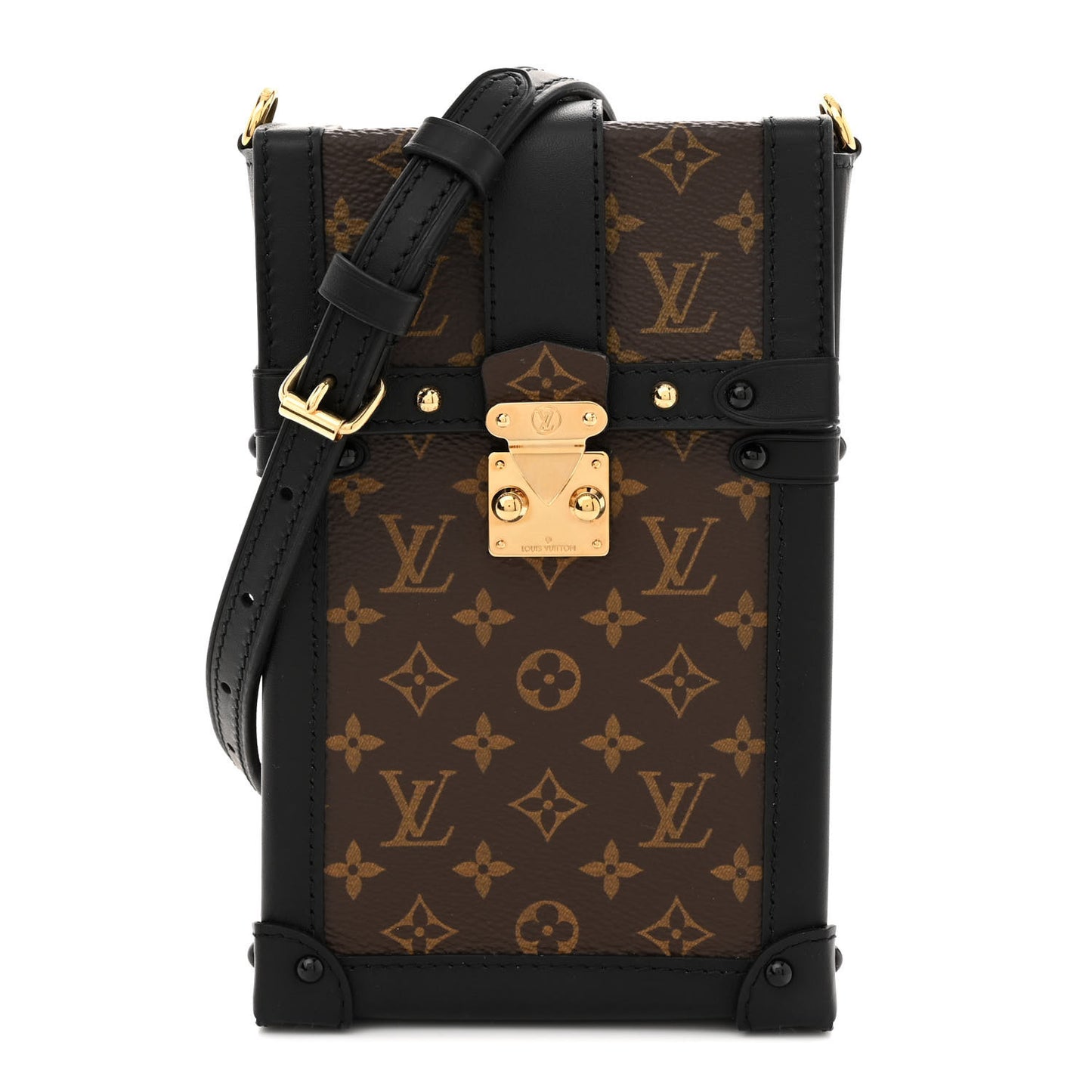 Monogram Pochette Trunk Verticale Black
