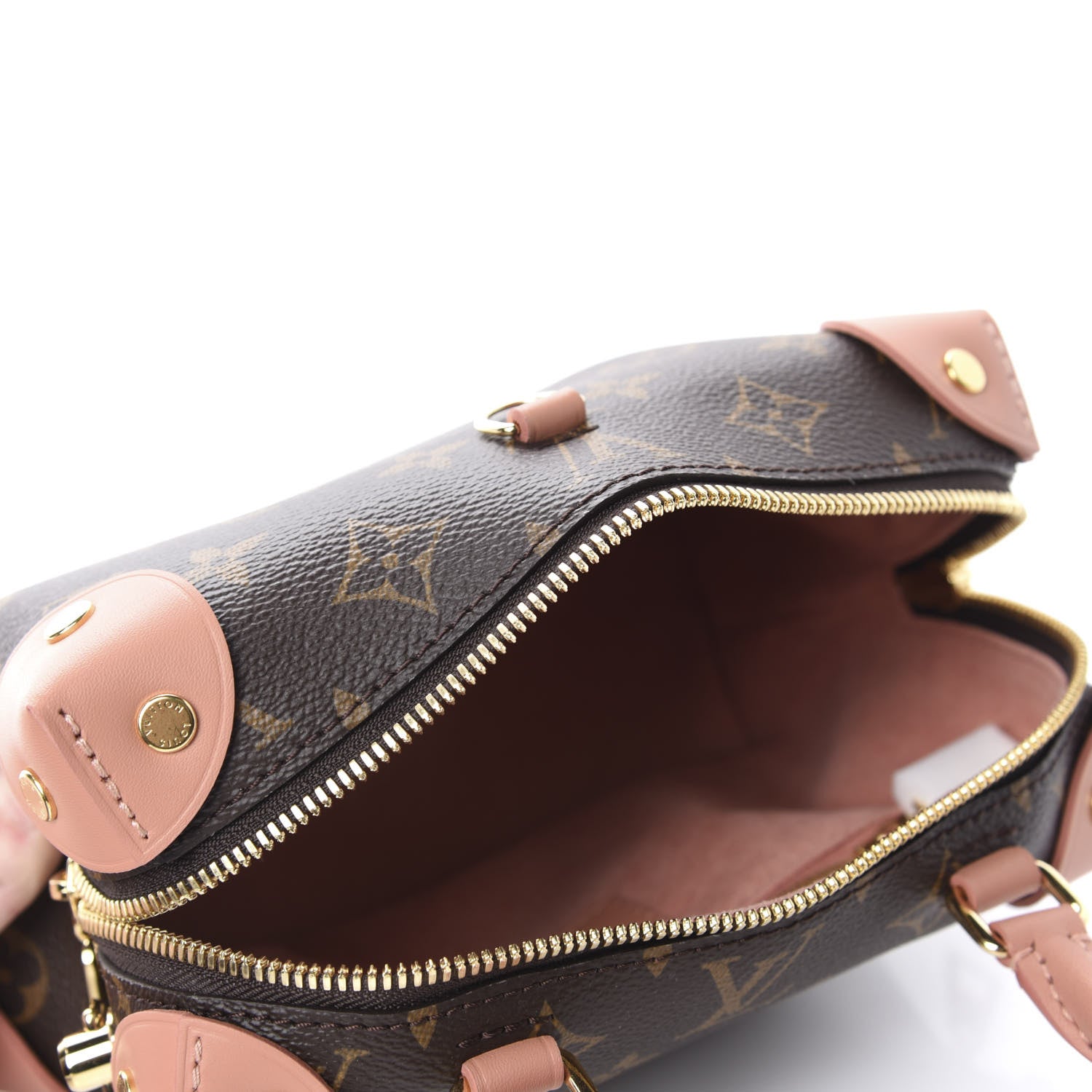 Louis Vuitton Monogram Petite Malle Souple Peach 6 of 11