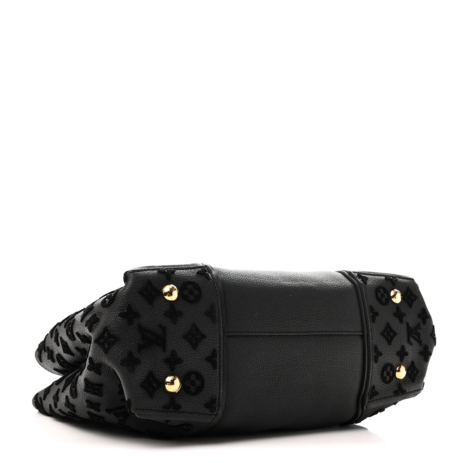 Louis Vuitton Veau Cachemire Tote W PM Black 4 of 9