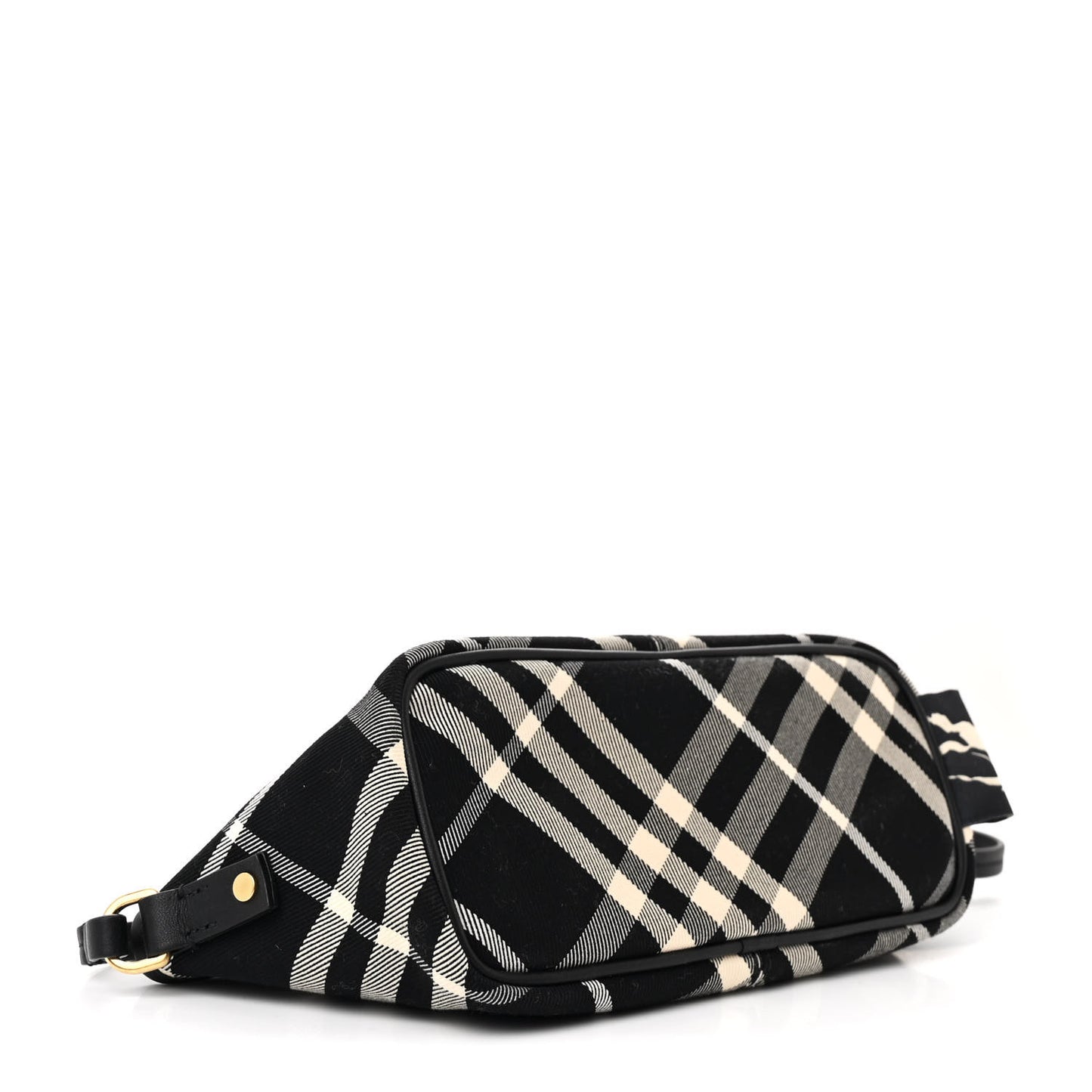 Essential Check Simple Baguette Black Calico