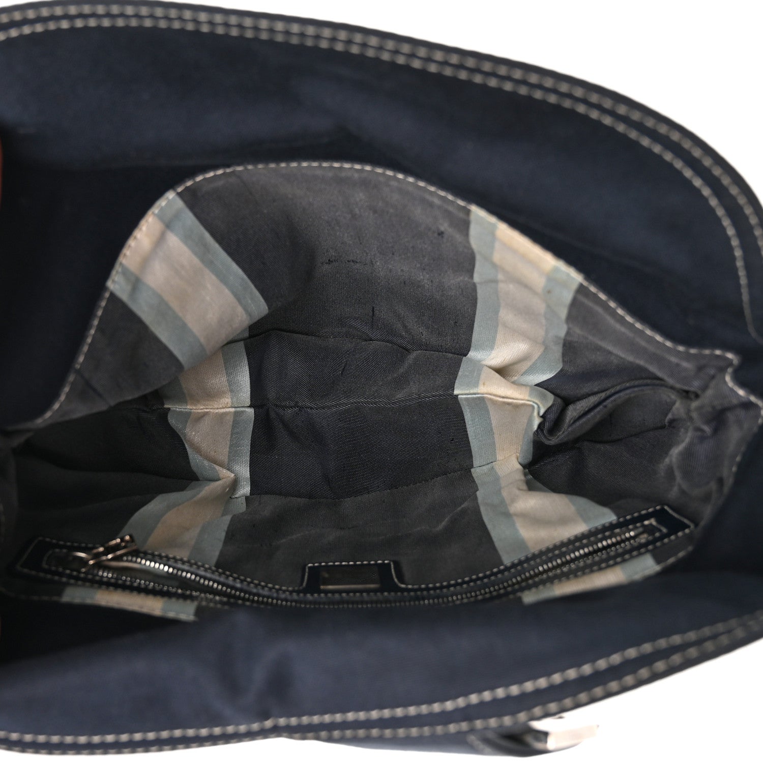 Fendi Denim Baguette Blue 5 of 19