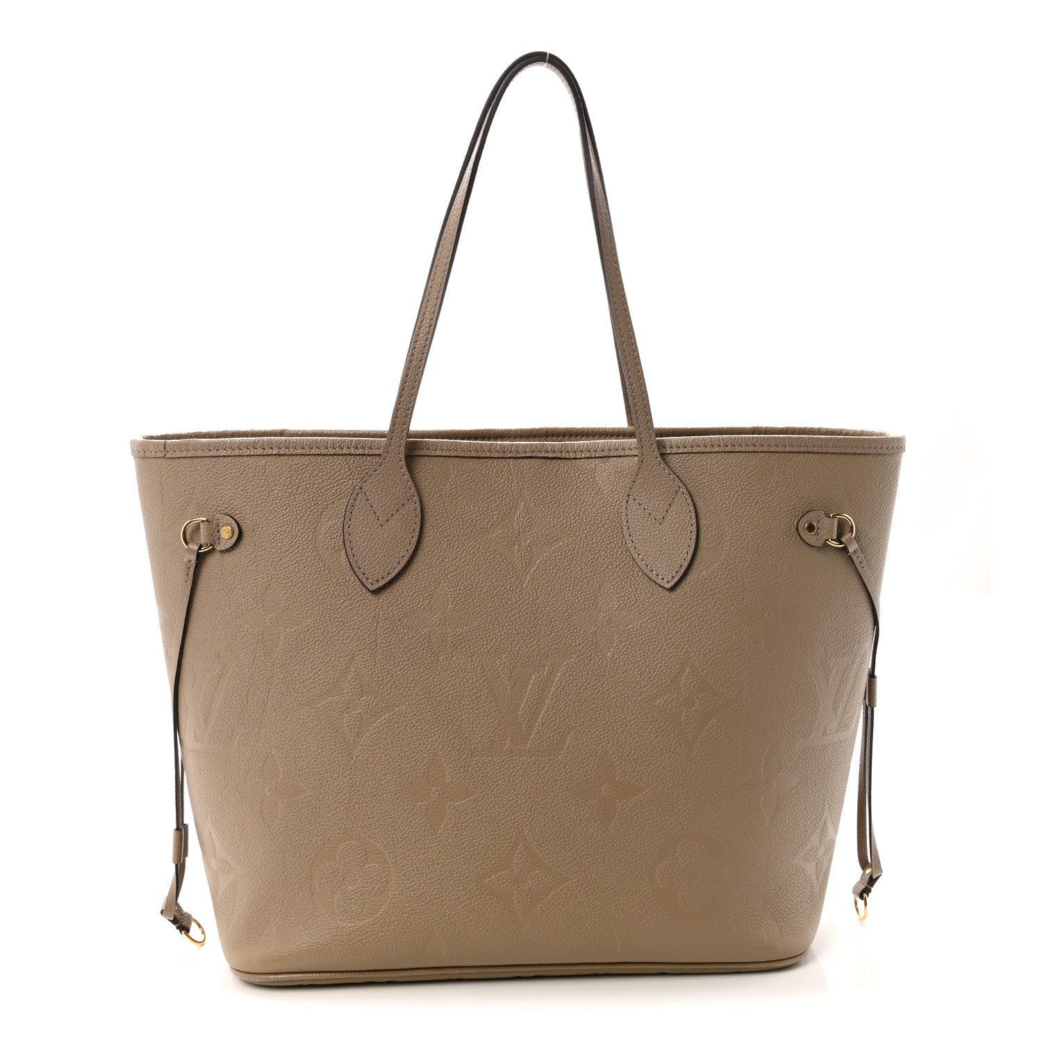Louis Vuitton Empreinte Monogram Giant Neverfull MM Tourterelle 1 of 10