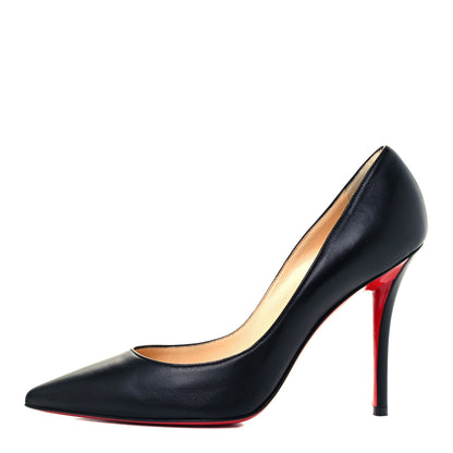 Christian Louboutin Nappa Apostrophy 100 Pumps 39 Black 1 of 11