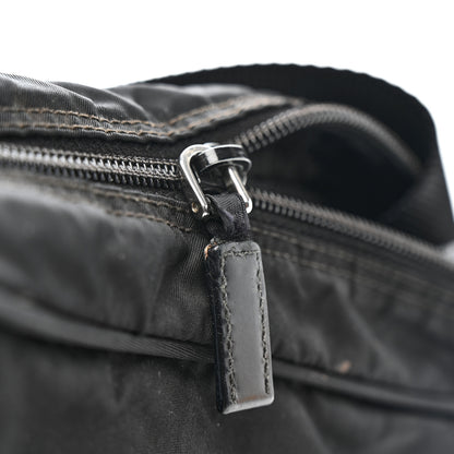 Prada Tessuto Nylon Triangle Shoulder Bag Black 11 of 13